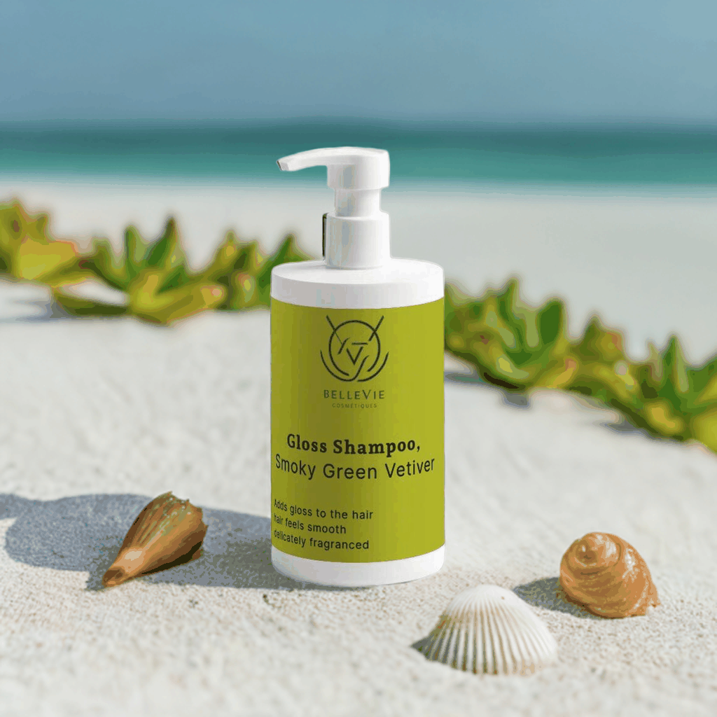 Gloss Shampoo Smoky Green Vetiver 400ml – Shine + Smooth Hair Renewal