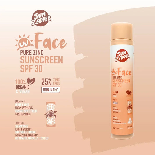 Face Pure Zinc Sunscreen Cream 100g SPF 30
